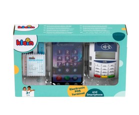 Mokėjimų terminalas su išmaniuoju telefonu