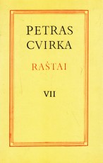 Petras Cvirka. Raštai VII tomas