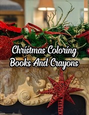 Christmas Coloring Books And Crayons