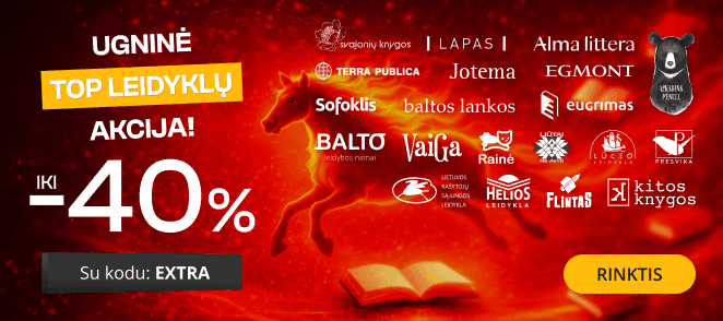 Ugninė TOP leidyklų akcija