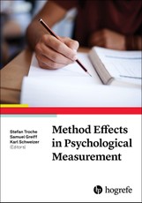 Method Effects in Psychological Measurement
