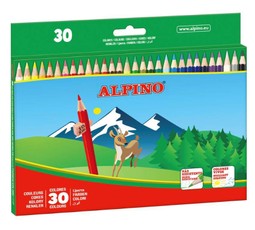 Pieštukai spalvoti ALPINO 30sp