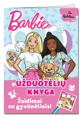 Barbie. Žaidimai su gyvūnėliais. Užduotėlių knyga