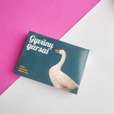 Gyvūnų garsai. Lavinamųjų kortelių rinkinys