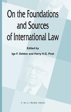 On the Foundations and Sources of International Law