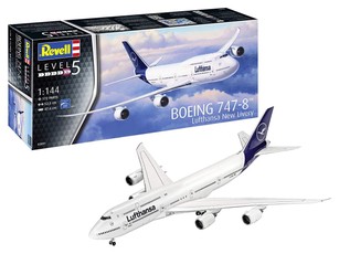 Plastikinis modelis Boeing 747-8 „Lufthansa“ (naujas)