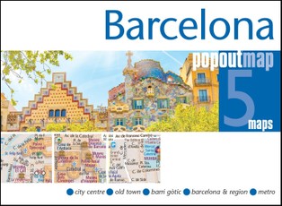 Barcelona Popout Map