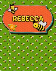 Handwriting Practice 120 Page Honey Bee Book Rebecca