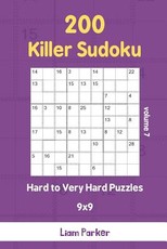 Killer Sudoku - 200 Hard to Very Hard Puzzles 9x9 vol.7