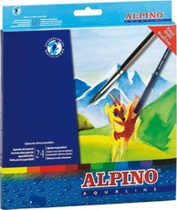 Pieštukai spalvoti ALPINO Aqualine 24sp