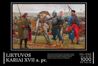 Dėlionė „Lietuvos kariai XVII a. pr.“