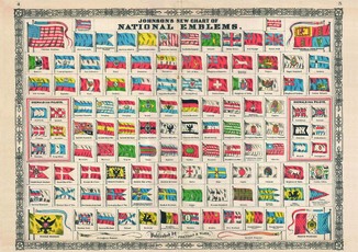 Dėlionė „Vėliavos“, 1000 det.