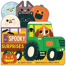 5 Spooky Surprises (a Truck-Shaped Halloween Countdown Board Book!)