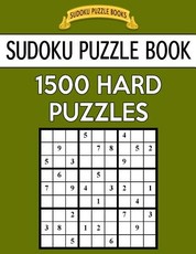 Sudoku Puzzle Book, 1,500 HARD Puzzles