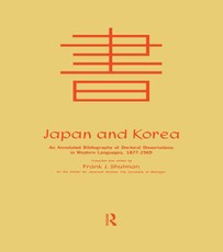 Shulman, F: Japan & Korea: an Annotated Cb