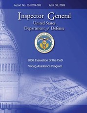 2008 Evaluation of the DoD Voting Assistance Programs