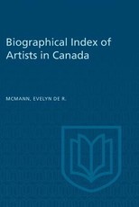 Biographical Index of Artists in Canada