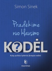 Pradėkime nuo klausimo KODĖL. Kaip puikūs lyderiai įkvepia veikti