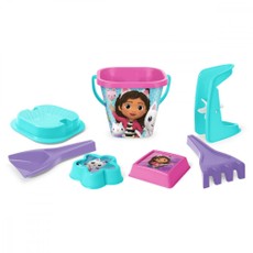 Gabbys lėlių namelio smėlio rinkinys, 7 dalys