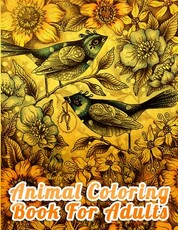 Animal Coloring Book For Adults