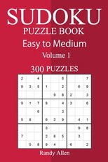 300 Easy to Medium Sudoku Puzzle Book