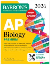 AP Biology Premium, 2026: Prep Book with 6 Practice Tests + Comprehensive Review + Online Practice