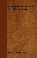 A Complete Manual of English Literature
