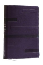 Color Code Study Bible, Revealing God's Truth Color by Color (KJV, Purple Leathersoft, Red Letter, Thumb Indexed)