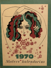 Moters kalendorius 1970