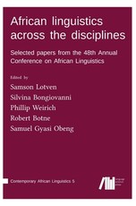 African linguistics across the disciplines