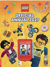 LEGO® Books: Official Annual 2027 (with Max Brickwell police minifigure and accessories)