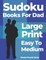 Sudoku Books For Dad Large Print Easy To Medium