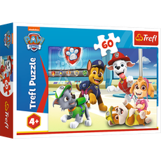 TREFL PAW PATROL Dėlionė „Šuniukai-patruliai“, 60 det. TREFL PAW PATROL Dėlionė „Šuniukai-patruliai“, 60 det.