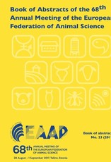Book of Abstracts of the 68th Annual Meeting of the European Federation of Animal Science