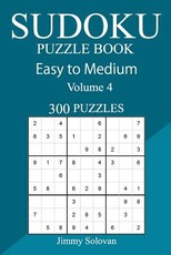 300 Easy to Medium Sudoku Puzzle Book