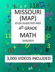 4th Grade MISSOURI MAP, 2019 MATH, Test Prep
