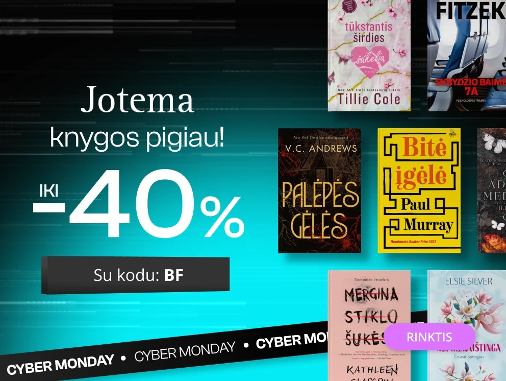 Leidyklos JOTEMA knygoms iki -40% extra nuolaidos!