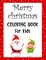 Merry christmas coloring book for kids.