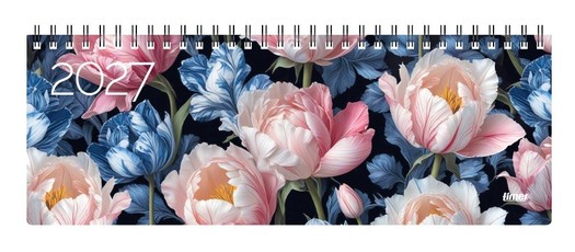 Kalendorius stalinis MEMO CARD tulips