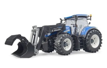 Bruder traktorius New Holland T7.315 su priekinio krautuvo kaušu