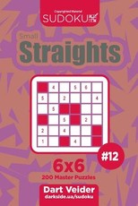Sudoku Small Straights - 200 Master Puzzles 6x6 (Volume 12)