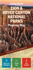 Lonely Planet Zion & Bryce Canyon National Parks Planning Map