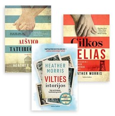 Heather Morris 3 knygų rinkinys: Aušvico tatuiruotojas + Cilkos kelias + Vilties istorijos