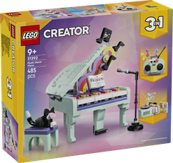 LEGO Creator Music Decor Piano with Cat