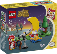 LEGO Animal Crossing Stargazing with Celeste