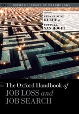 The Oxford Handbook of Job Loss and Job Search