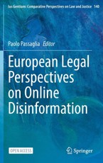 European Legal Perspectives on Online Disinformation
