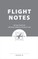 Flight Notes