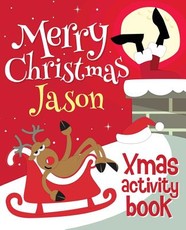 Merry Christmas Jason - Xmas Activity Book