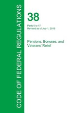 Code of Federal Regulations Title 38, Volume 1, July 1, 2015